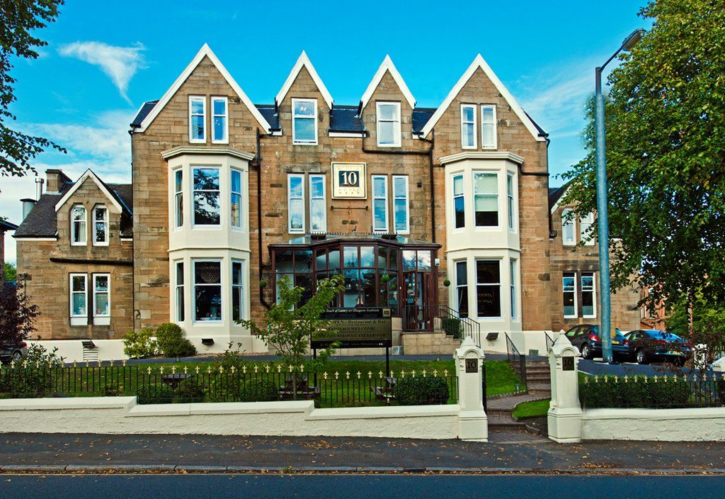 Number 10 Hotel Glasgow Zewnętrze zdjęcie