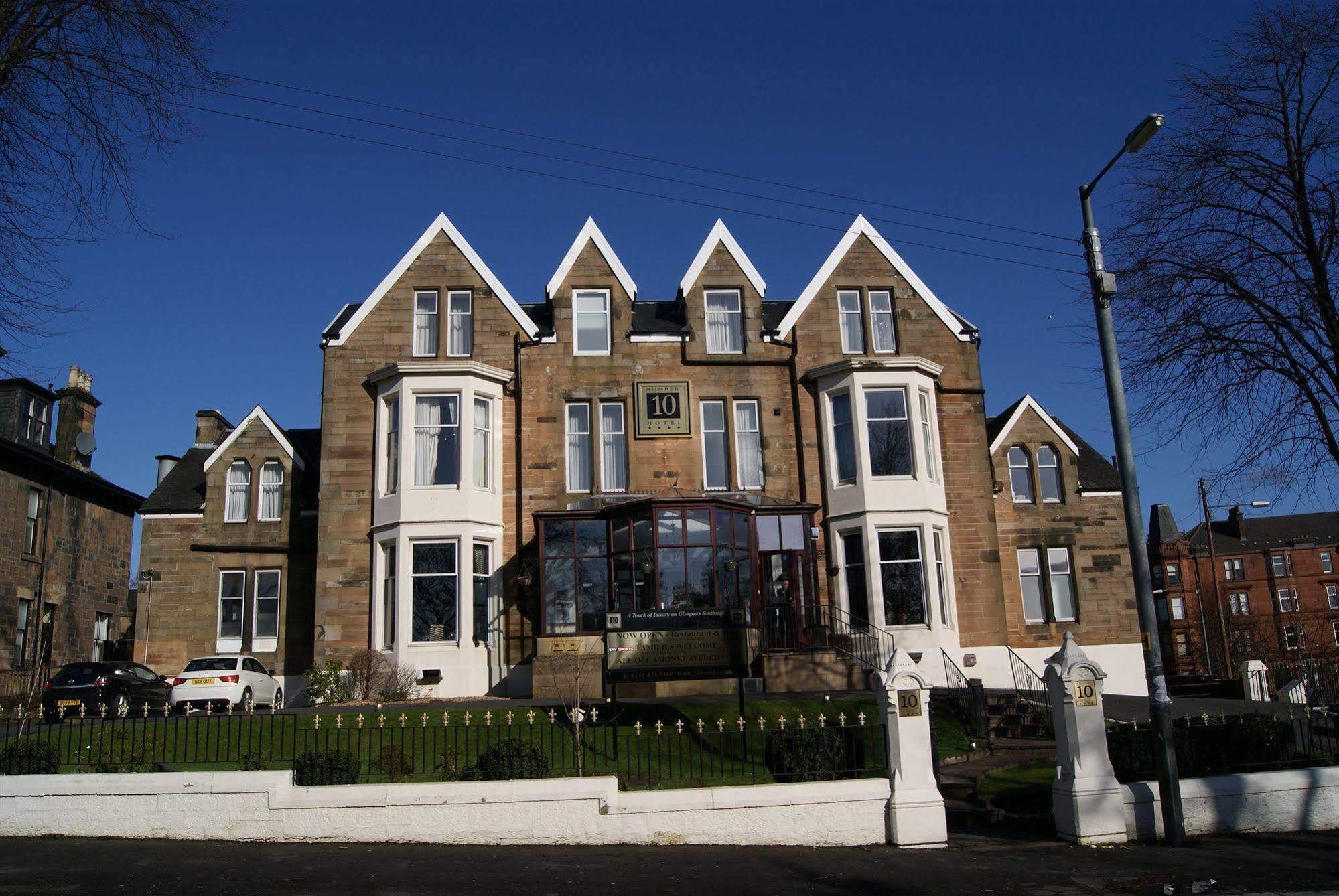 Number 10 Hotel Glasgow Zewnętrze zdjęcie
